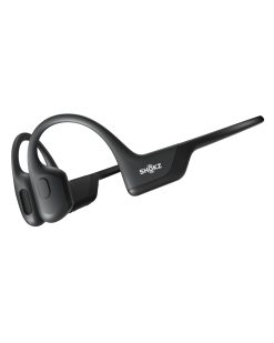 SHOKZ OpenRun Pro Casque à Conduction osseuse, écouteurs Bluetooth oreillles Libres pour Le Sport avec Micro, Casque sans Fil étanche IP55, 10H d'autonomie, Bandeau de Sport Noir