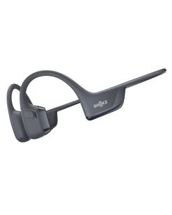 SHOKZ Casque à Conduction Osseuse OpenRun Pro 2, Écouteurs sans Fil Bluetooth 5.3, Microphones Réducteurs de Bruit, Étanchéité IP55, 12h d'Autonomie, Charge Rapide USB-C, Noir